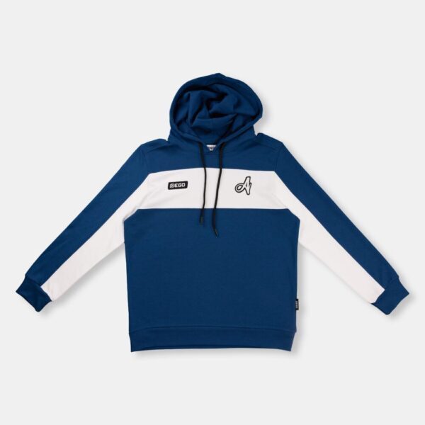 Second image of AE401 เสื้อฮู้ดแบบสวม สีน้ำเงิน