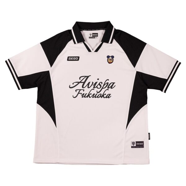 Second image of AE604 เสื้อเชิ้ตแขนสั้นทรงโอเวอร์ไซส์ สีขาว
