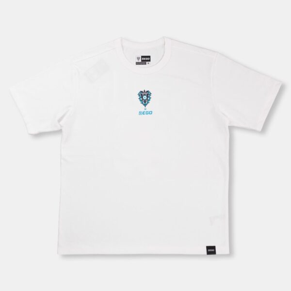 Second image of AE904 เสื้อยืดโอเวอร์ไซส์: สวัสดี อาวิสปา สีขาว