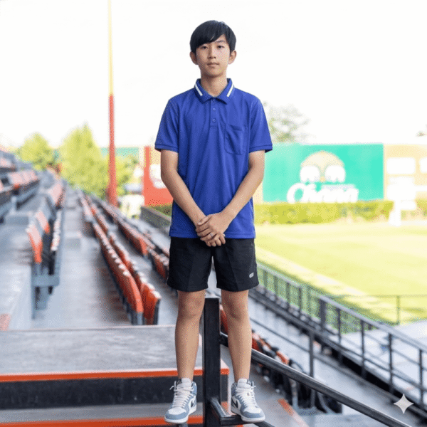 EG6197 KIDS เสื้อโปโลเบสิกเด็กแขนสั้น EGO SPORT
