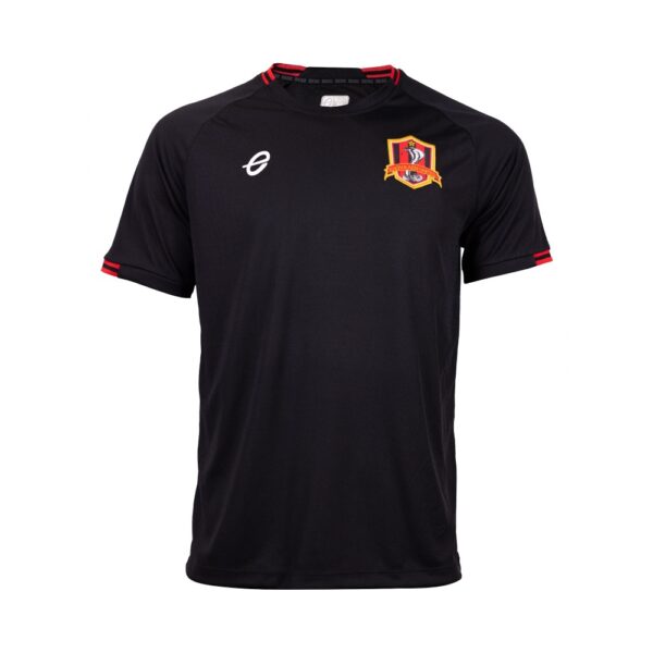 KK016 TRAINING เสื้อซ้อมแขนสั้นสีล้วน KKUTD 4 สีดำ